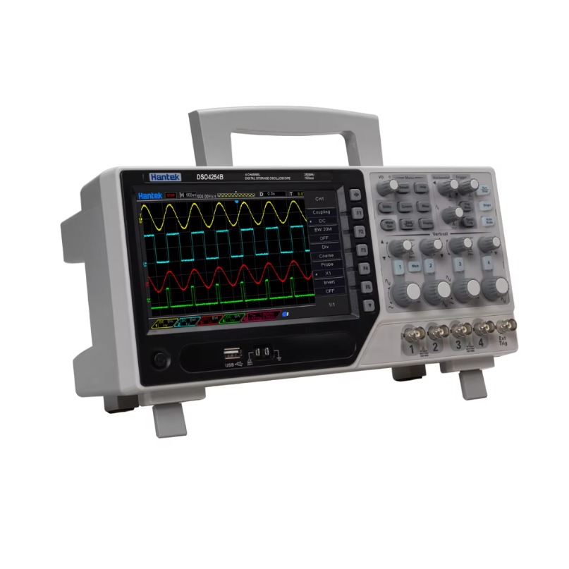 Digital Storage Oscilloscope 100Mhz 4Ch - Osciloscópio Digital de Armazenamento Série Hantek