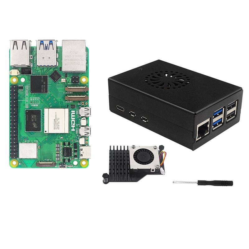 Raspberry Pi 5 8Gb Kit - AS95-Kit Inicial Irasptek para Raspberry Pi