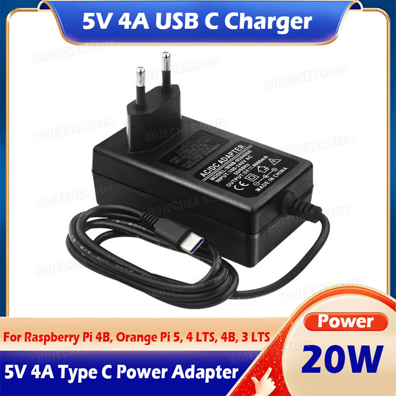 Banana Pi Bpi-M5 - Carregador USB C 5V 4A para