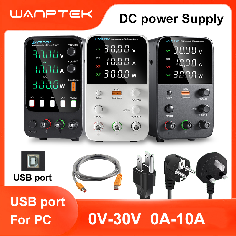 Programmable Dc Power Supply 60V 5A - Fonte de Alimentação de Laboratório Wanptek