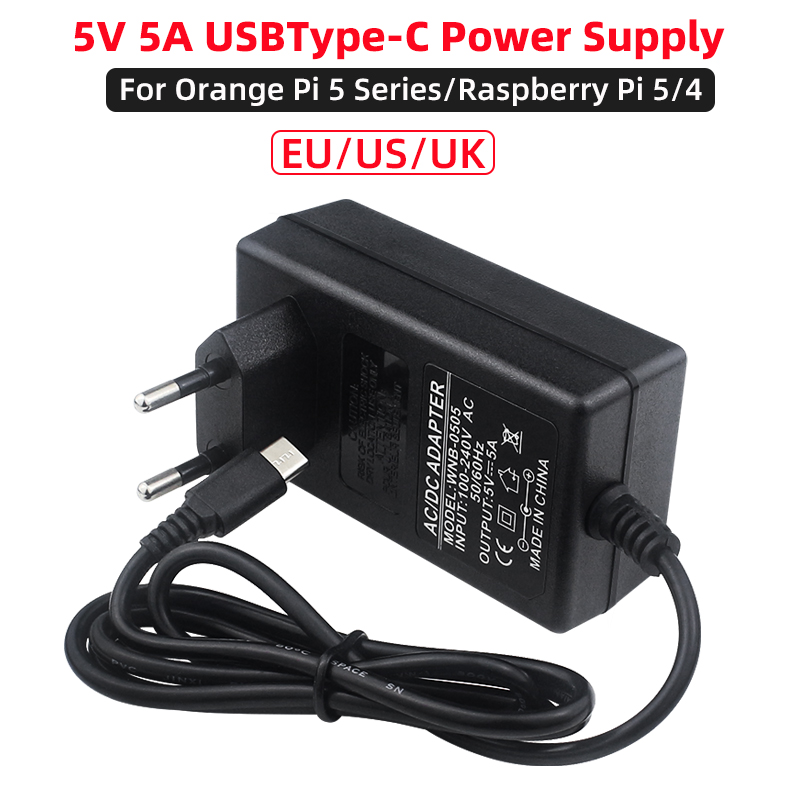 Banana Pi Bpi-M5 - Adaptador de alimentação 5V 5A para