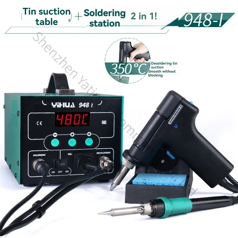 Desoldering Gun Vacuum Electric - Nova Bomba Desoldadora Elétrica Automática 948-I