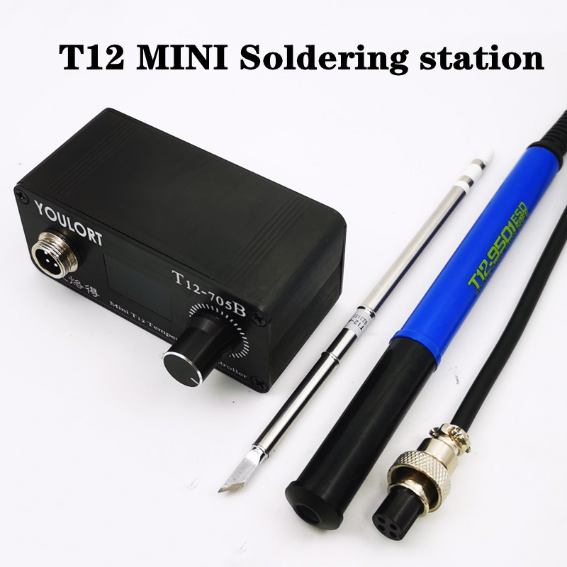 Soldering Station T12 Oled - MINI Ferro De Solda Estação, OLED