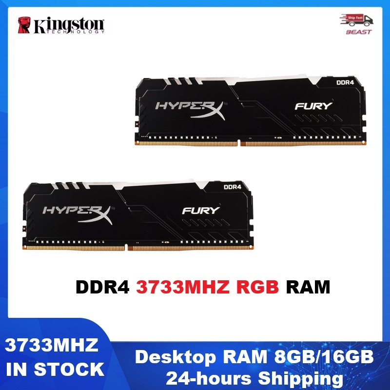 Khadas Vim4 8Gb - Memória Desktop HYPERX FURY DDR4 RGB