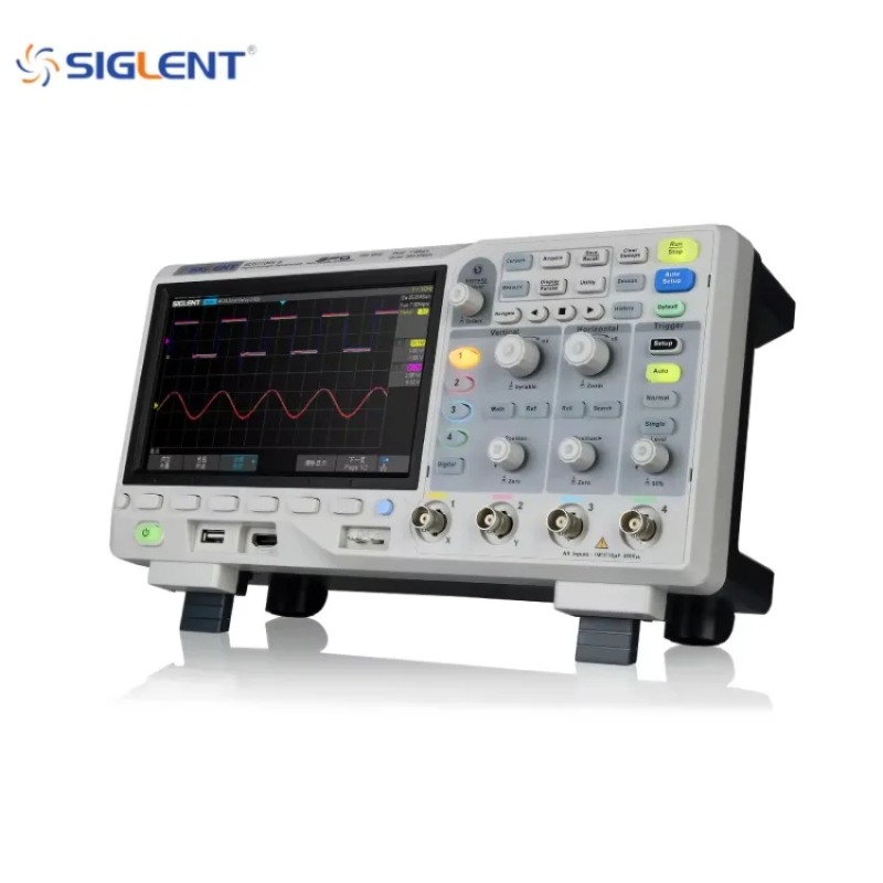 1PC SIGLENT SDS1104X-E Oscilos - Digital Storage Oscilloscope 100Mhz 4Ch avaliação e preço