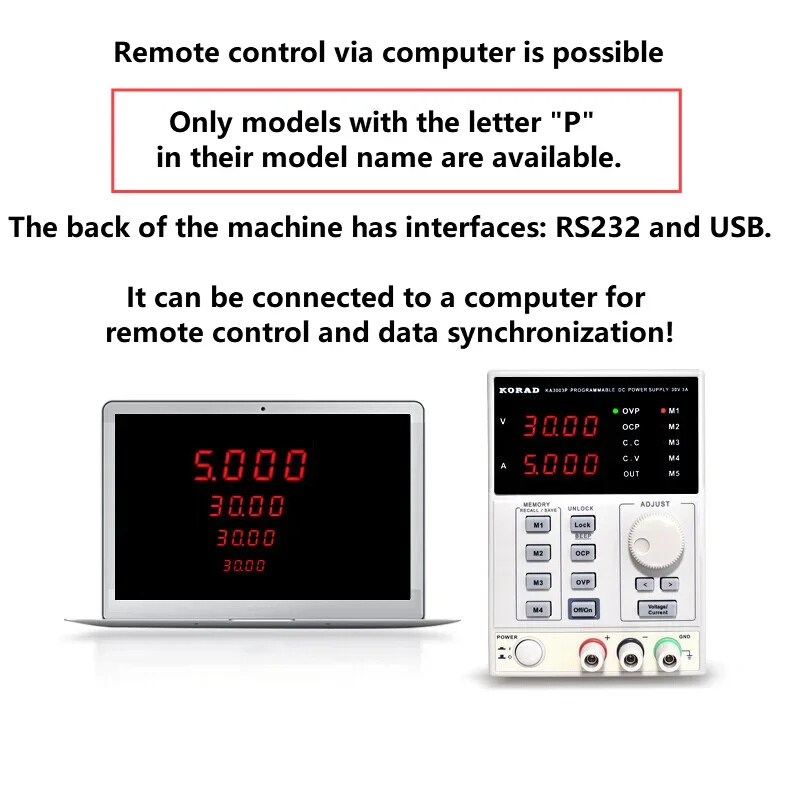 Fonte de Alimentação DC Linear - Programmable Dc Power Supply 60V 5A avaliação e preço