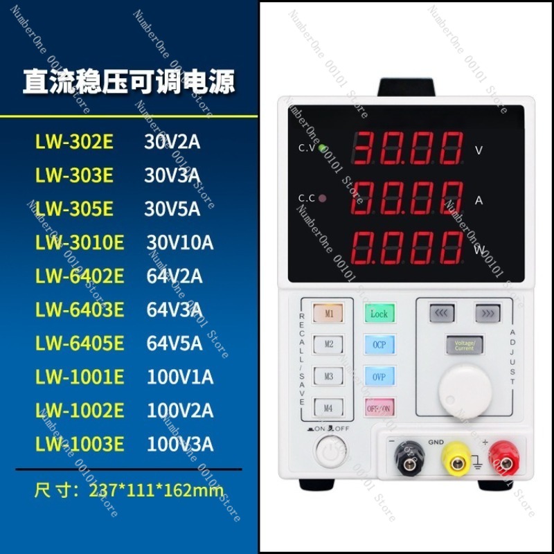 Fonte de Alimentação DC Regula - Programmable Dc Power Supply 60V 5A avaliação e preço