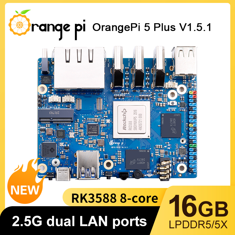 【Promoção Quente】Orange Pi 5 P - Orange Pi 5 Plus 16Gb avaliação e preço