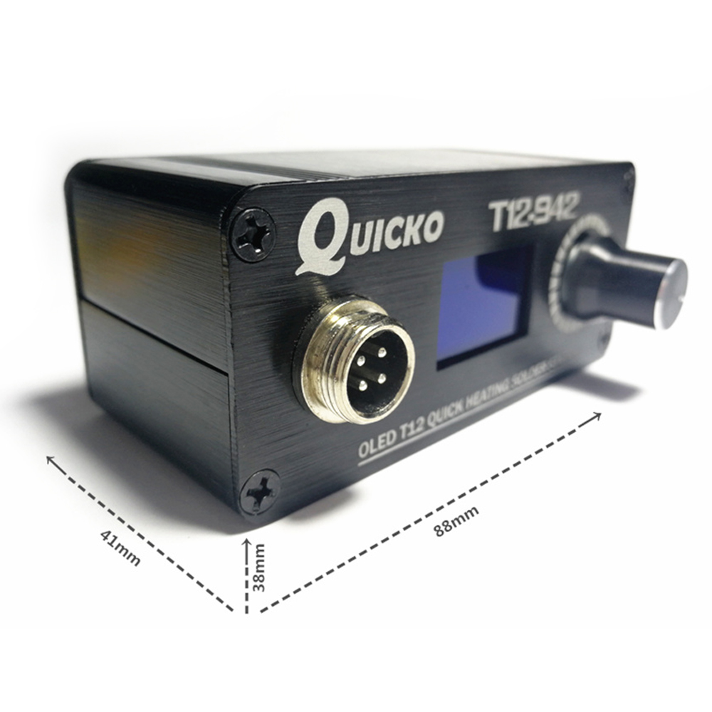 QUICKO MINI T12 STC OLED Estaç - Soldering Station T12 Oled avaliação e preço