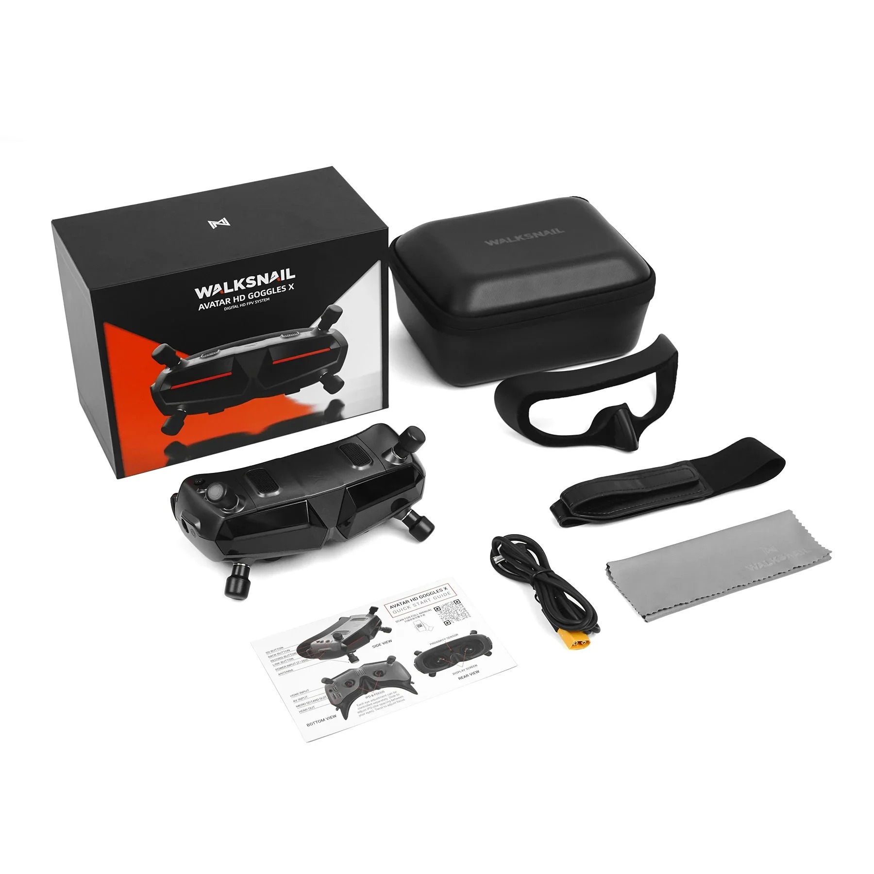 Óculos FPV CADDXFPV Walksnail  - Fpv Goggles Avatar Hd Receiver avaliação e preço