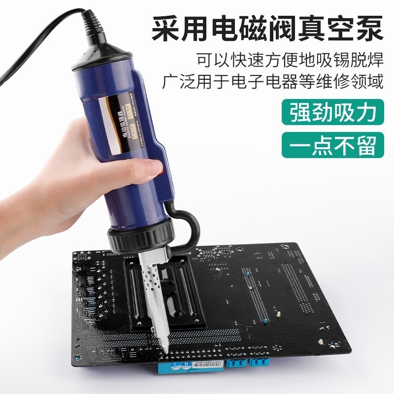 Bomba de Sucção de Estanho Elé - Desoldering Gun Vacuum Electric avaliação e preço