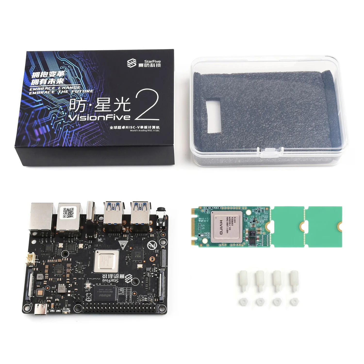 VisionFive2 8GB WiFi AI Kit, C - Raspberry Pi 5 8Gb Kit avaliação e preço