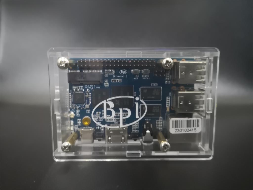 BPI M5 BPI M4 Caixa de acrílic - Banana Pi Bpi-M5 avaliação e preço