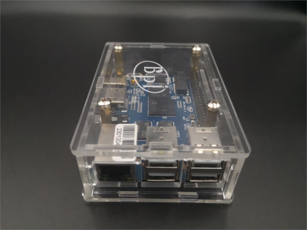 BPI M5 BPI M4 Caixa de acrílic - Banana Pi Bpi-M5 avaliação e preço