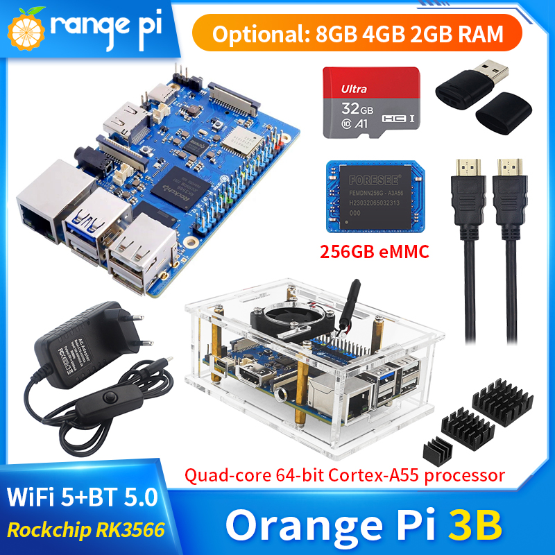 Computador de placa única Oran - Khadas Vim4 8Gb avaliação e preço