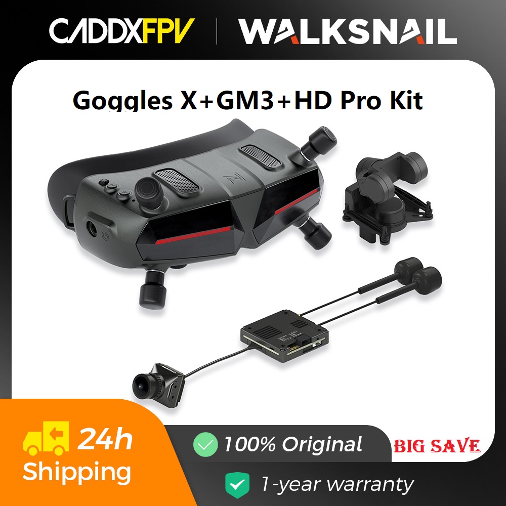 Óculos Caddx Walksnail Avatar  - Fpv Goggles Avatar Hd Receiver avaliação e preço