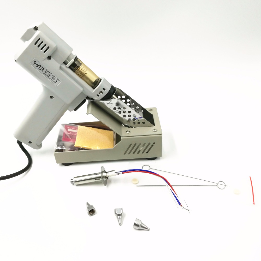 S-993A bomba de desoldagem a v - Desoldering Gun Vacuum Electric avaliação e preço