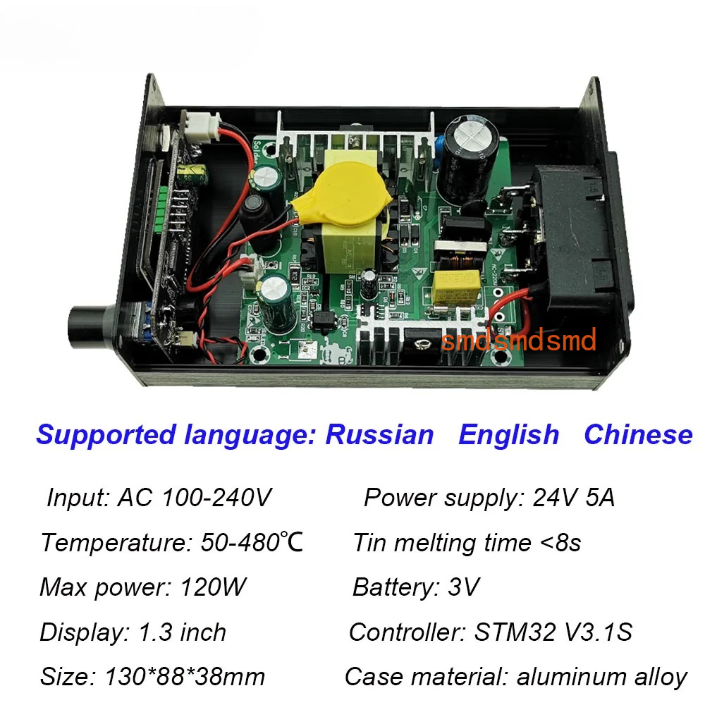 Estação de Solda STM32 V3.1S T - Soldering Station T12 Oled avaliação e preço