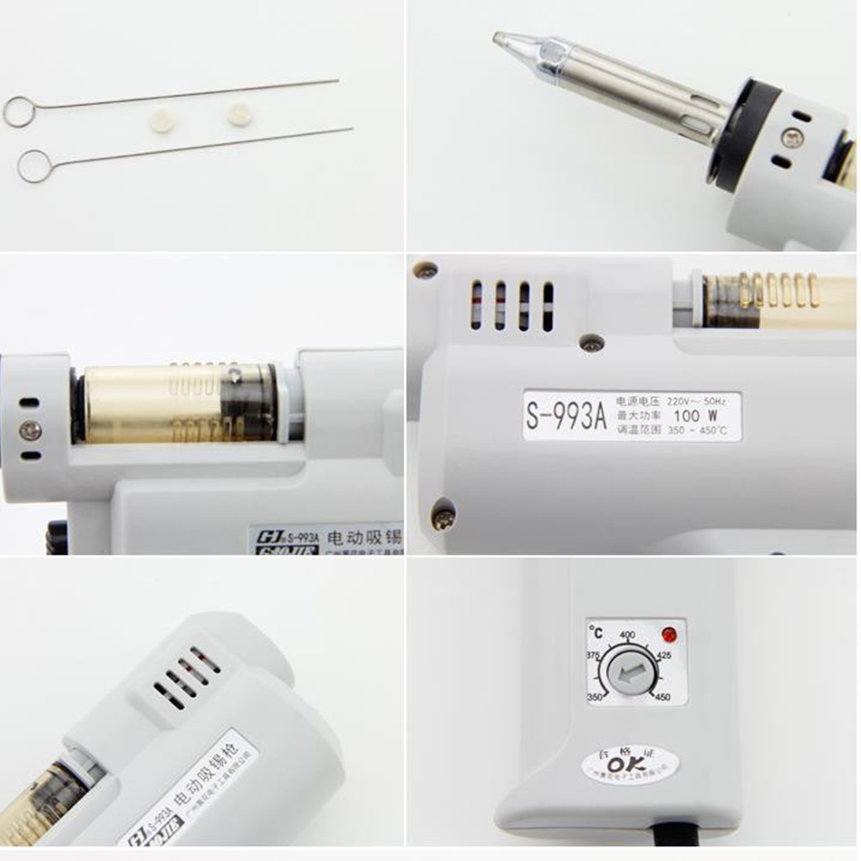 Desoldering pistola elétrica a - Desoldering Gun Vacuum Electric avaliação e preço