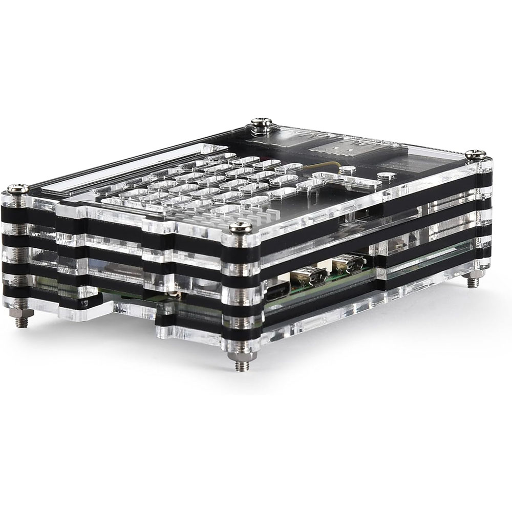 Caixa acrílica com refrigerado - Raspberry Pi 5 8Gb Kit avaliação e preço